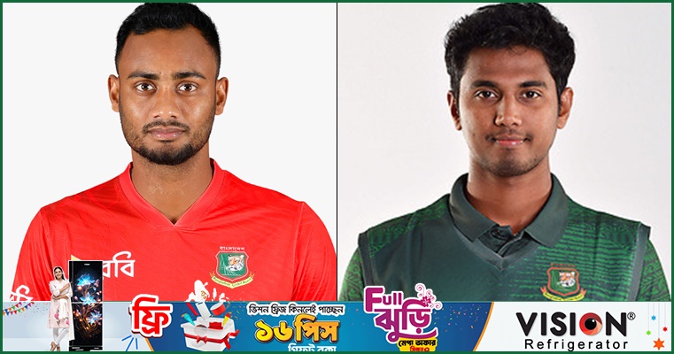 ব্যাট হাতে হাসান-শরিফুলের একাধিক রেকর্ড